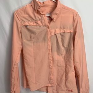 Under armour light weight button up